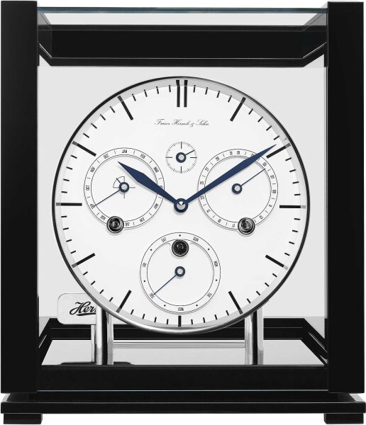 Orologio da tavolo nero 4/4 Westminster - Hermle Modello: 23059-740352