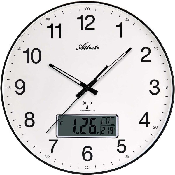 Orologio radiocontrollato moderno - Atlanta Modello: 4573
