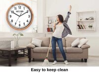 Orologio da parete moderno radiocontrollato - AMS Modello: 5576B