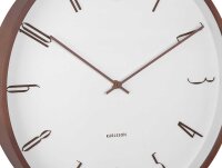 Orologio da parete moderno bianco - Karlsson Modello: KA6014WH