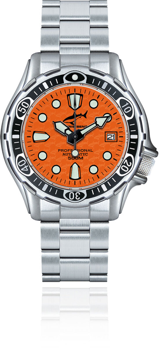 KHS Orologio Da Uomo PLABSSC.MB – Cronografo Al Quarzo Con Tachimetro, Cassa In Acciaio Nero 42mm, Impermeabile 10 Bar - 3