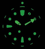 Orologio subacqueo automatico da uomo - Serie: Deep 500M Automatic - Chris Benz Modello: CB-500A-S-NBS