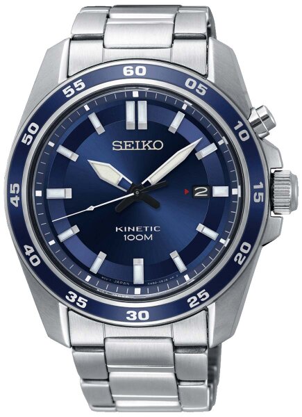 Orologio da uomo con movimento cinetico, acciaio inox - Seiko Modello: SKA783P1