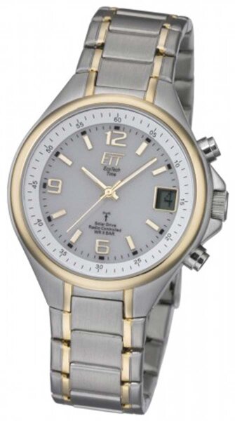 Orologio da uomo solare e radiocontrollato - Eco Tech Time Modello: EGS-11378-75M