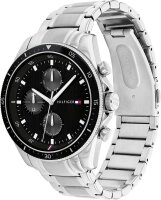 Orologio da uomo con bracciale in acciaio inox color argento - Tommy Hilfiger Modello: 1791835