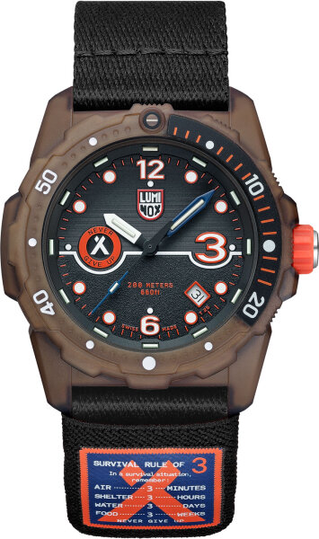 Orologio da uomo Bear Grylls Rule of 3 X Tide - Luminox Modello: XB.3721.ECO