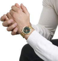 Orologio da donna con cinturino in maglia milanese - Mondaine Modello: A660.30314.60SBM