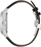 Orologio da uomo, datario, cinturino in pelle - Bulova Modello: 96B385