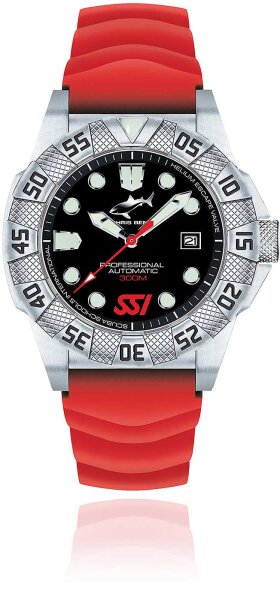 Orologio da uomo - Serie: Deep - Chris Benz Modello: CB-300A-SSI-KBR