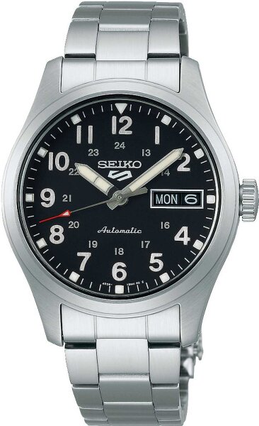 Orologio da uomo - Seiko 5 "In the Metal" Midfield Sports Style - Seiko Modello: SRPJ81K1