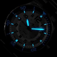 Silver Ceramic Taucheruhr - Marc and Sons Modello: MSD-050-08-S