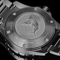 Silver Ceramic Taucheruhr - Marc and Sons Modello: MSD-050-08-S