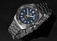 Military Diver Black Orange - Marc and Sons Modello: MSD-051-14S