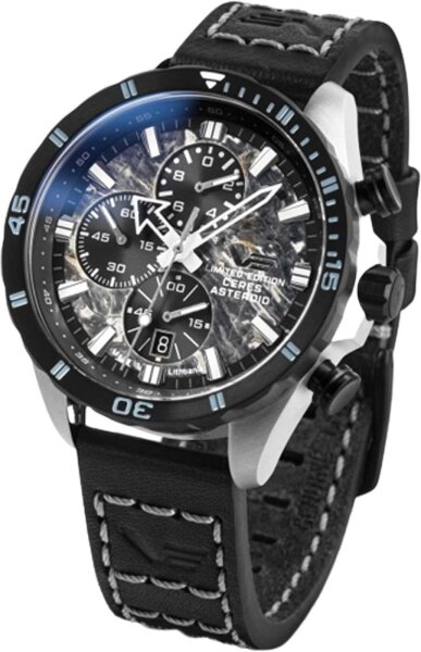 Orologio cronografo da uomo - Edizione Limitata Ceres Asteroid - Vostok Europe Modello: 6S10-320E693