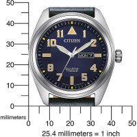 Orologio da uomo con Eco-Drive aviatore - Citizen Modello: BM8560-45LE