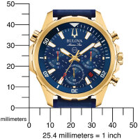 Orologio da uomo con cronografo - Bulova Modello: 97B168