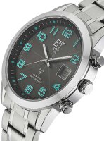 Orologio da uomo con radiocontrollo solare - Eco Tech Time Modello: EGS-11500-22M