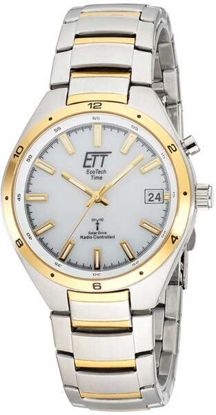 Orologio da uomo con movimento solare radiocontrollato - Eco Tech Time Modello: EGS-11443-11M