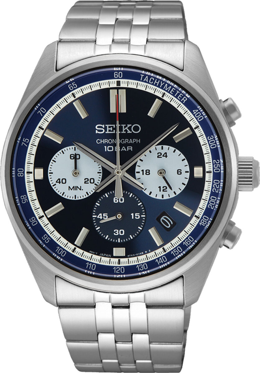 Seiko Orologio Da Uomo Automatico – Modello SNXS80 – Cassa Acciaio Oro 37mm, Cinturino Acciaio, Quadrante Oro, Vetro Minerale - 2