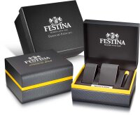 Orologio da Uomo - Finestra della Data con Lente, Cinturino Aggiuntivo in Poliuretano Incluso con Strumento per il Cambio del Cinturino - Festina Model: 20707_4