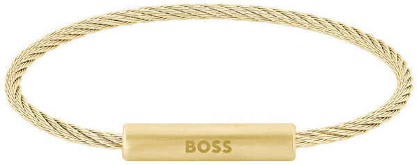 Boss Jewelry 1580388 - Bracciale in Acciaio Inossidabile ALEK Oro