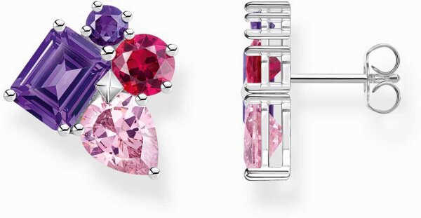 Orecchini con 4 Zirconi Decorati - Thomas Sabo Model: H2275-477-7