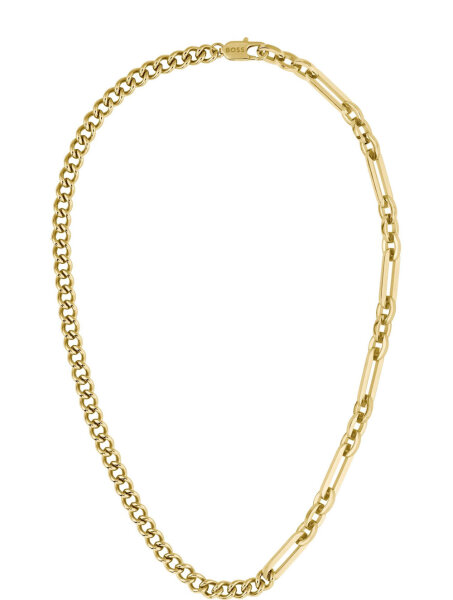 Boss Jewelry 1580452 - Collana in Acciaio Inossidabile MATTINI Oro