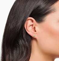 Orecchini a Cuore con Pietra Rosa - Thomas Sabo Model: H2271-414-9