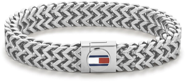 Bracciale in Acciaio Inossidabile / Maglia Piatta - Tommy Hilfiger Model: 2790245