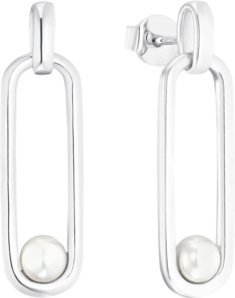 Orecchini Pendenti Ovali con Perle - s.Oliver Jewelry Model: 2033872