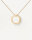 PDPAOLA Infinity CO01-437-U - Collana 925 Argento Sterling con Placcatura in Oro 18K