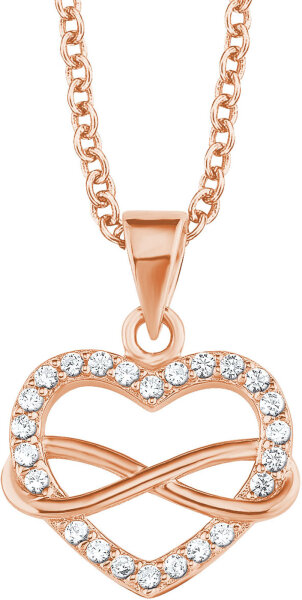 Collana Cuore con Pietre e Simbolo di Infinito - s.Oliver Jewelry Model: 2020988
