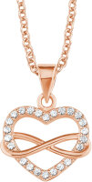Collana Cuore con Pietre e Simbolo di Infinito - s.Oliver Jewelry Model: 2020988