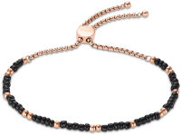Bracciale con Perle di Vetro Nere - s.Oliver Jewelry...