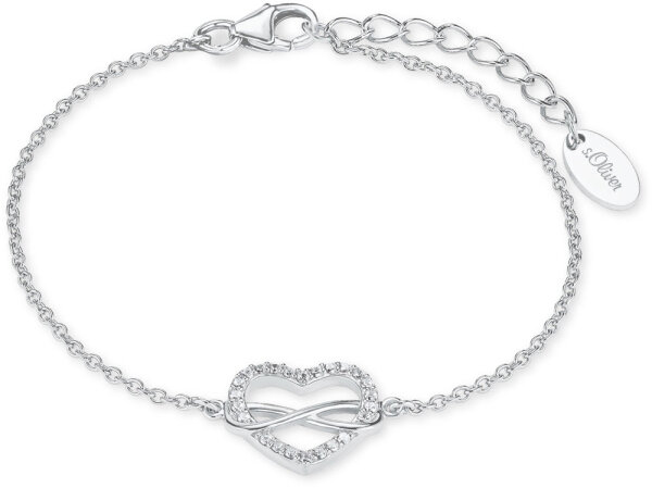 Bracciale con Cuore e Infinity - s.Oliver Jewelry Model: 2020972