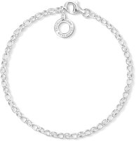 Bracciale Classico con Charm - 925 Argento Sterling
