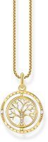 Collana Tree of Love - 750 Oro Giallo Placcato