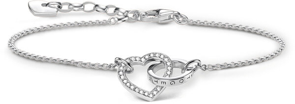 Bracciale Forever Together Cuore - 925 Argento Sterling