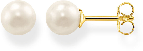 Orecchini a Perla Oro Piccoli - Perla Coltivata dAcqua Dolce