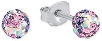Prinzessin Lillifee 2013162 Orecchini a perno a sfera con cristalli scintillanti