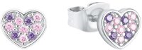 Prinzessin Lillifee 2027218 Orecchini a perno a cuore con...