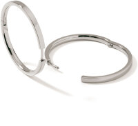 Orecchini in titanio puro lucidato - Boccia Jewelry...