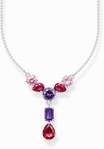 Collana con pietre colorate - Thomas Sabo Modello: KE2195-477-7