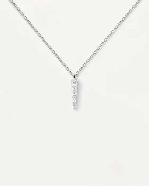 Collana Peak con pendente appuntito - 925 Argento Sterling