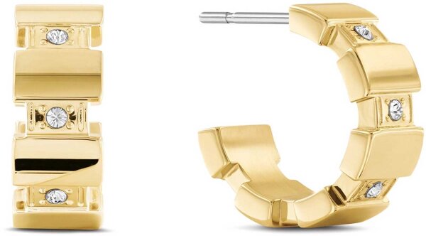 Orecchini a cerchio con cristalli di vetro - Tommy Hilfiger Modello: 2780778