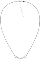 Collana a catena a serpente sottile con pendente...