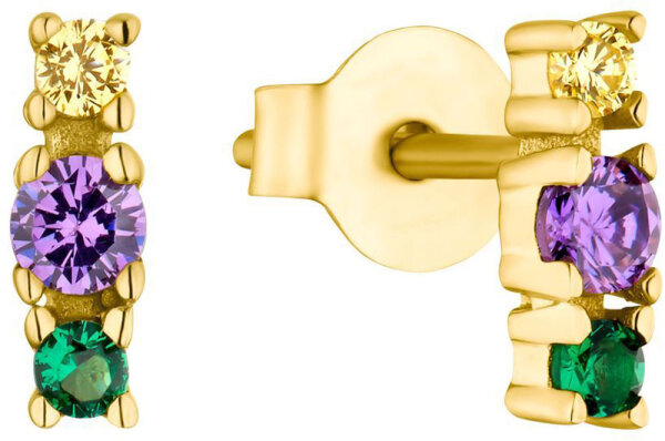 Orecchini a perno con pietre colorate - s.Oliver Jewelry Modello: 2035502