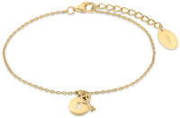 Bracciale con pendente lucchetto e chiave - s.Oliver Jewelry Modello: 2032566