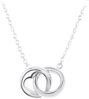 Collana con pendente cerchio con cuore - s.Oliver Jewelry...