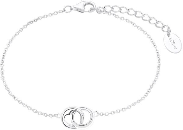 Bracciale con pendente cerchio con cuore - s.Oliver Jewelry Modello: 2035755